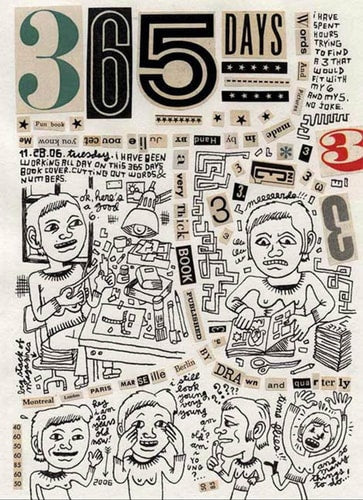365 Days: A Diary by Julie Doucet