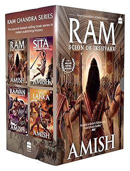 The Ram Chandra Series Boxset of 4 Books (Perfect Gift for this Festive Season) : Ram - Scion of Ikshvaku, Sita : Warrior of Mithila, Raavan : Enemy of Aryavarta, War of Lanka