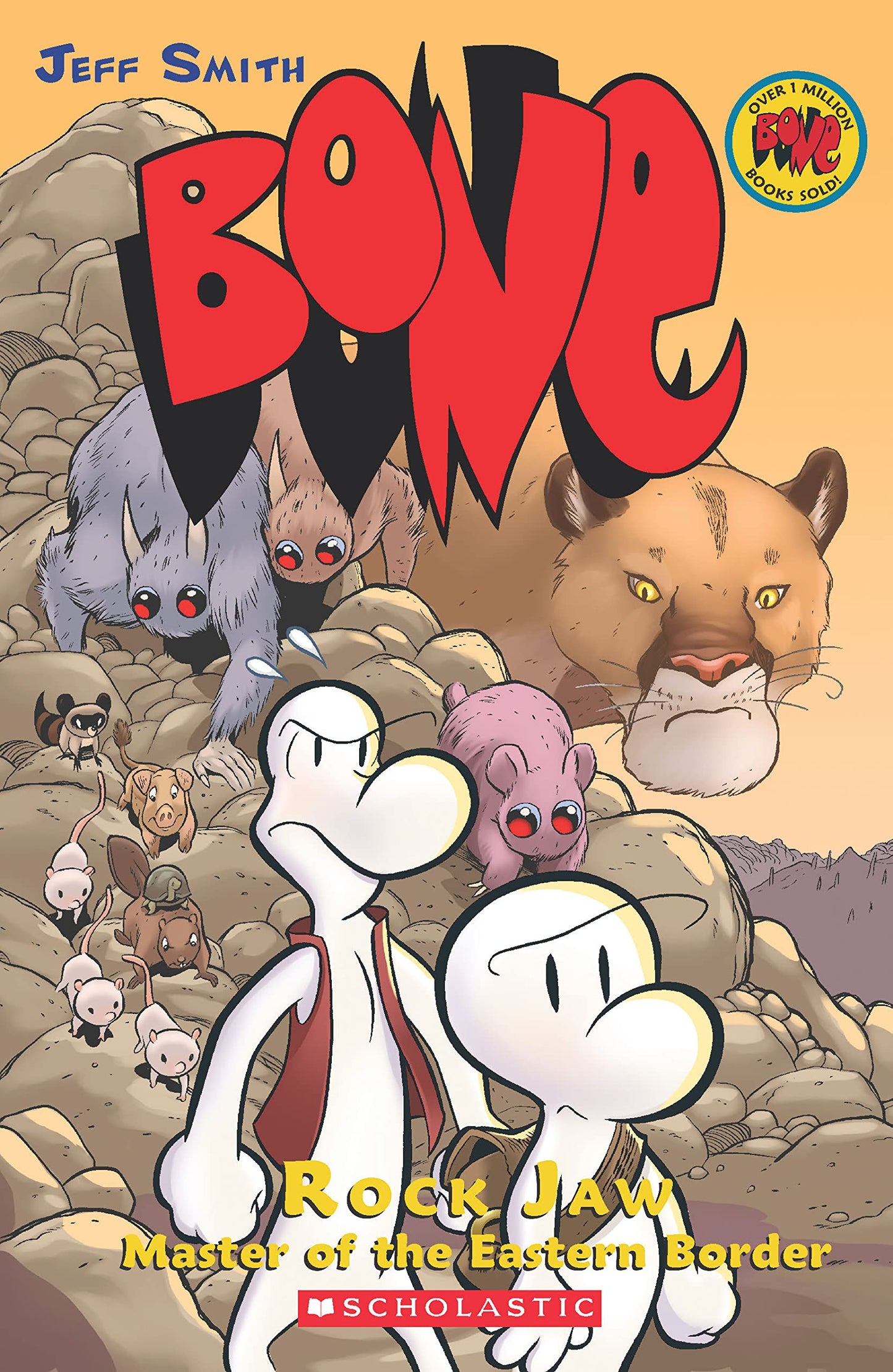 Bone Graphic Novel #05: Rock Jaw: Master Of The Eastern Border (Graphix)