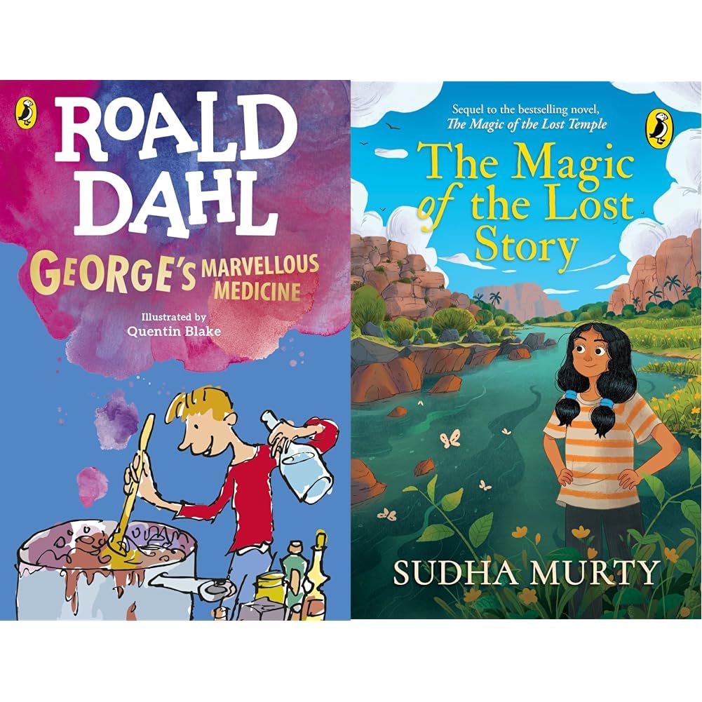 Georges Marvellous Medicine -Reissues & The Magic Of The Lost Story By-Roald Dahl