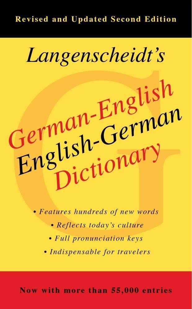 German- English Eng-Ger Dictionary