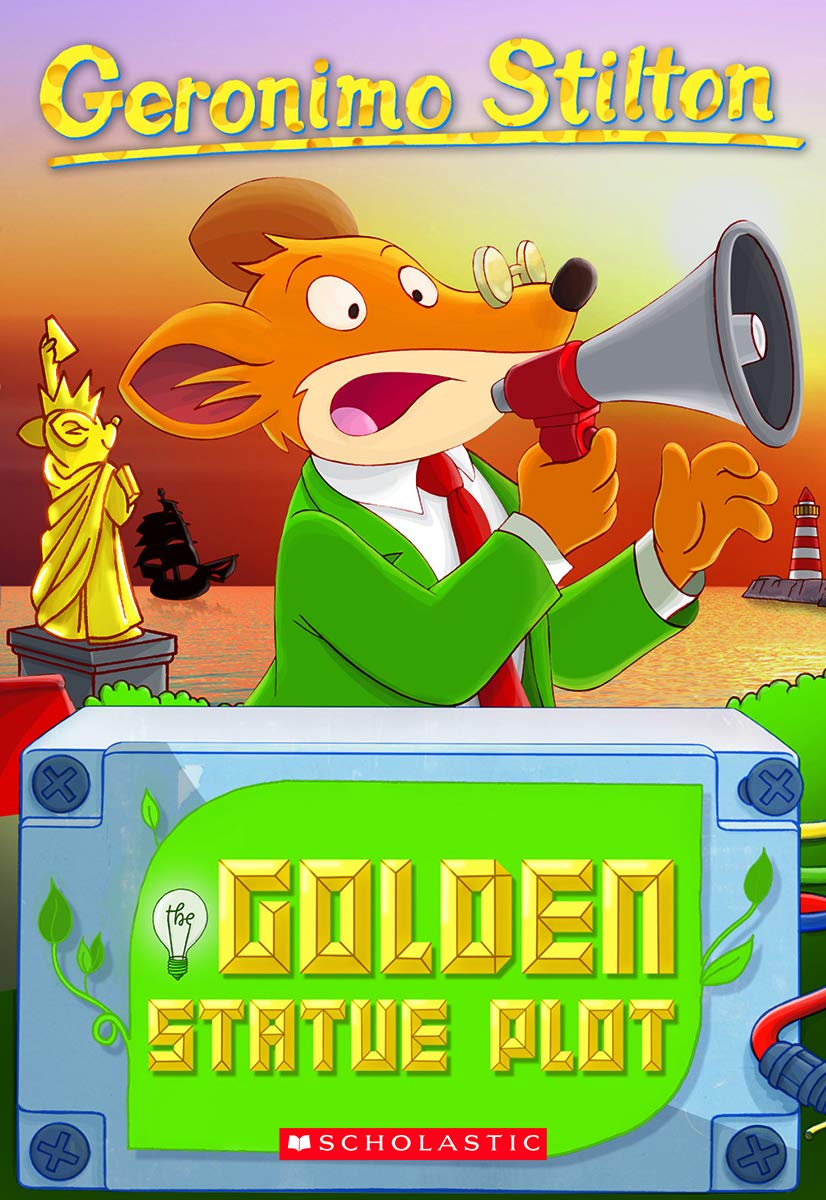 Geronimo Stilton #55: The Golden Statue Plot