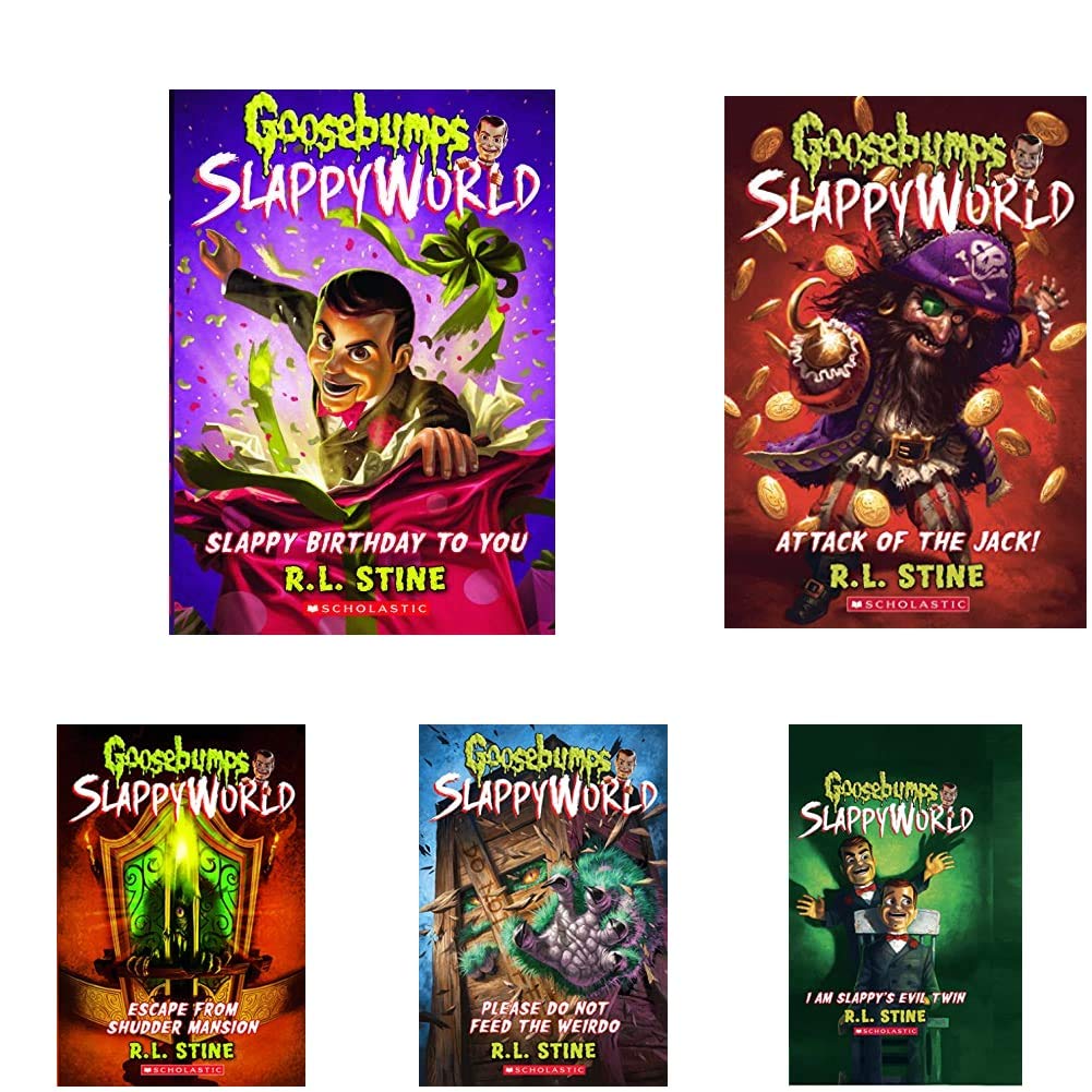 Goosebumps Slappy 1 To 5 ( Set Of 5 Books )