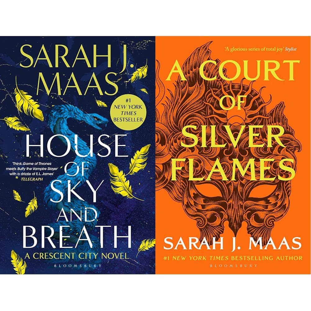 House Of Sky And Breath: The Second Book In The Epic And Bestselling Crescent City Series & A Court Of Silver Flames (A Court Of Thorns And Roses)