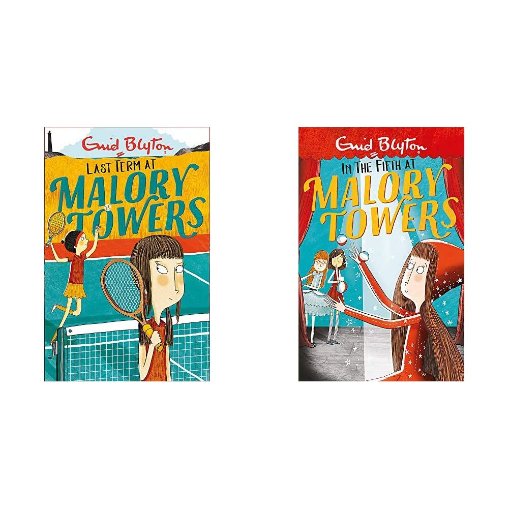 Last Term: Book 6 (Malory Towers)+In The Fifth: Book 5 (Malory Towers) (Set Of 2 Books)
