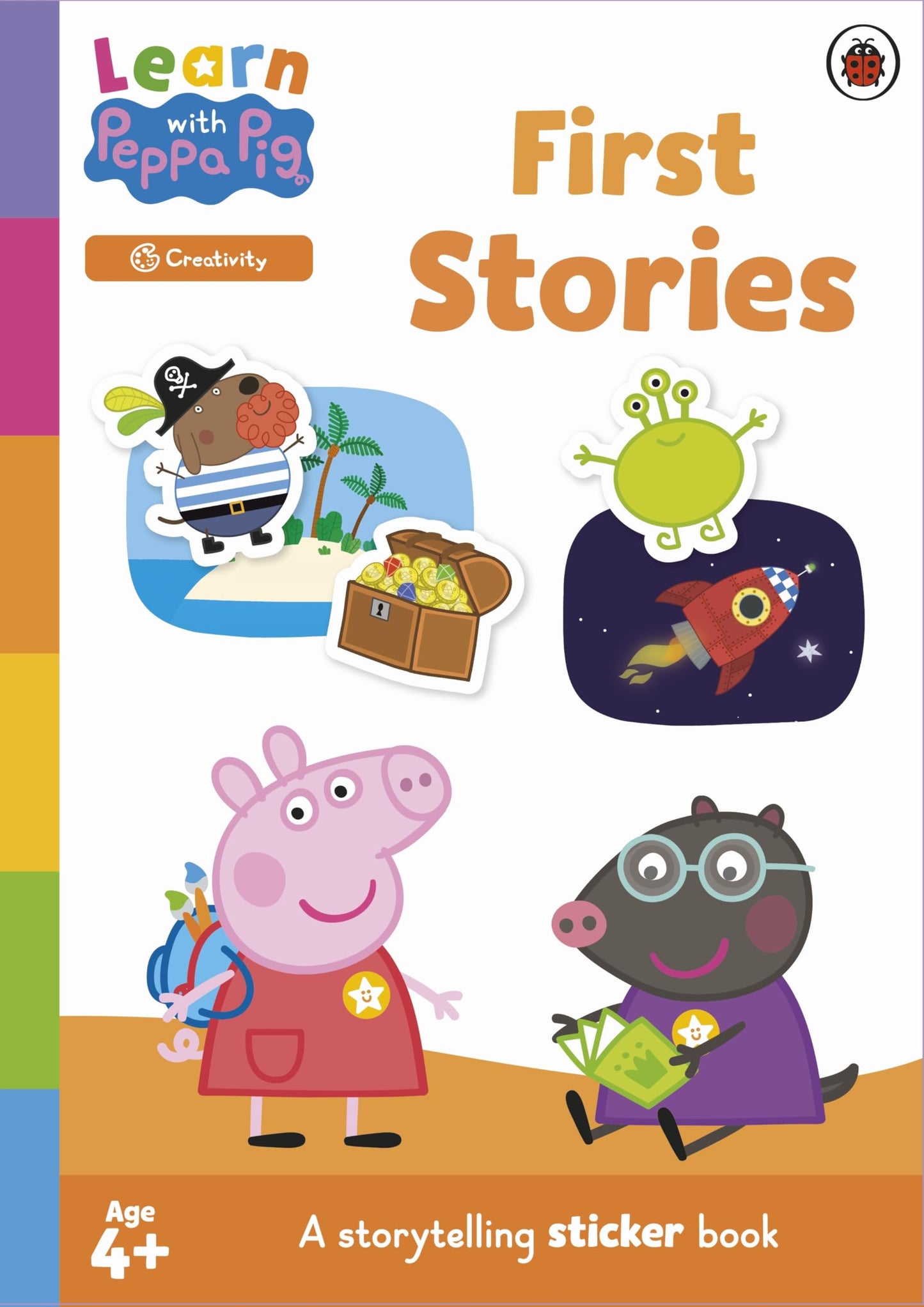 Learn With Peppa: First Stories Sticker Activity Book