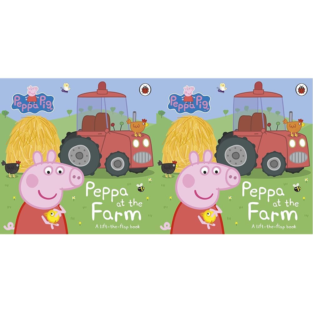 Peppa Pig: Peppa At The Fam (Pack Of 2)