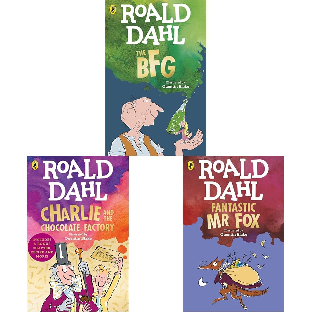 The Bfg & Charlie And The Chocolate Factory-Reissues & Fantastic Mr Fox By-Roald Dahl