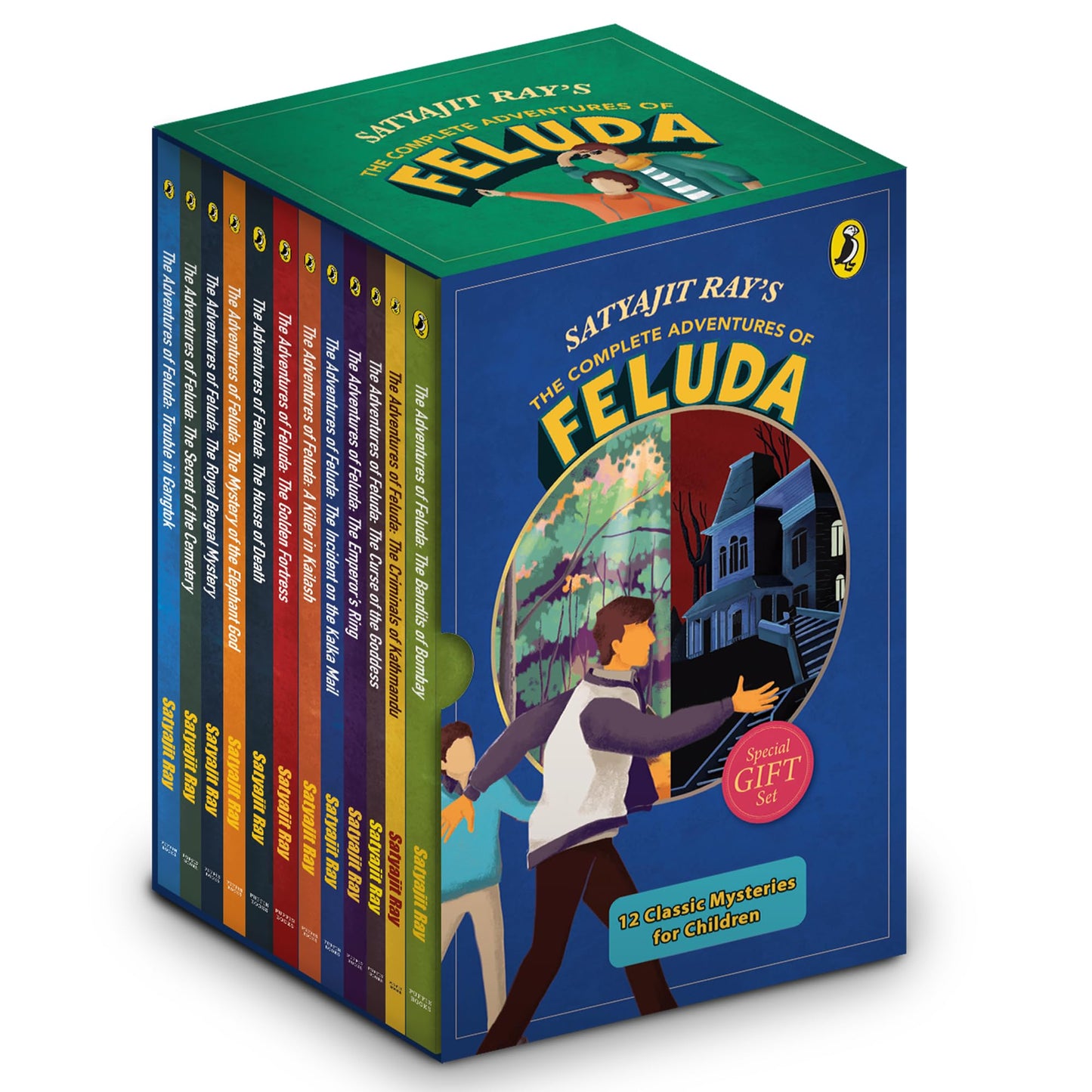 The Complete Adventures Of Feluda 12 Classic Mysteries For Children (Special Birthday Edition Collector's Edition Box Set)