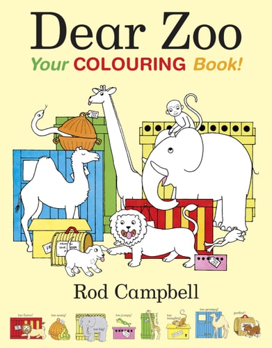 Dear Zoo: Your Colouring Book