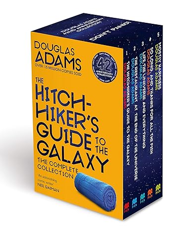The Complete Hitchhiker's Guide To The Galaxy Boxset By Douglas Adams