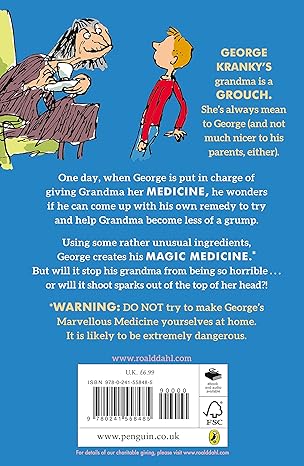 Georges Marvellous Medicine By Roald Dahl