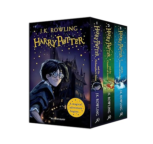 Harry Potter 1 3 Box Set: A Magical Adventure Begins (Set Of 3 Books)