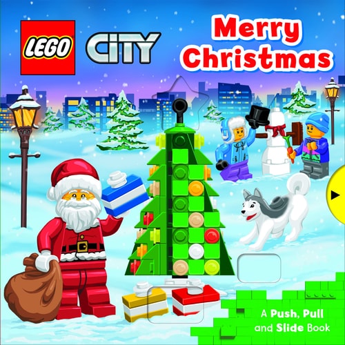 LEGO Christmas Push Pull Slide