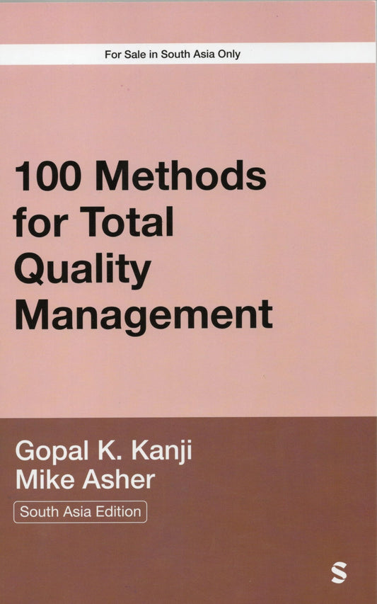 100 Methods for Total Quality Management