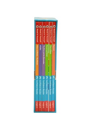 Read It Yourself with Ladybird: Confident Readers Level 3: 6 Books Collection Box Set (Akbar and Birbal, Aladdin, Puss in Boots, Hansel and Gretel, Rapunzel and The Elves and the Shoemaker