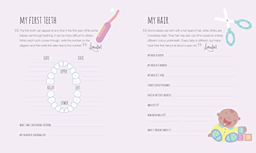 Baby's First Year Journal: A Keepsake of Milestone Moments