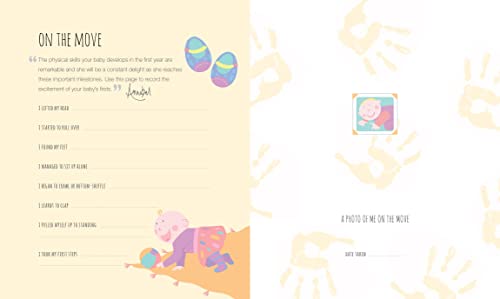 Baby's First Year Journal: A Keepsake of Milestone Moments
