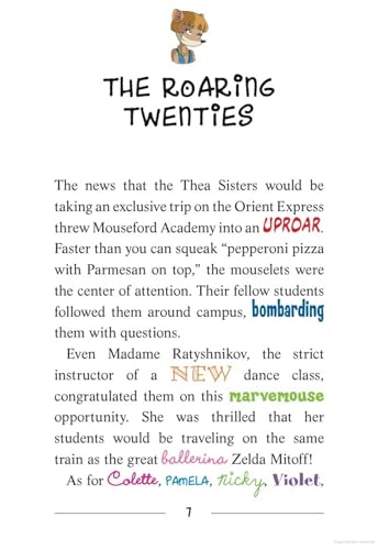 Thea Stilton #13 Thea Stilton And The Mystery On The Orient Exp