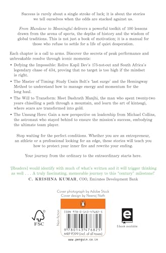From Mundane to Meaningful: 100 Inspiring Stories to Stay Motivated: 100 Inspiring Stories for Staying Motivated | Personal Growth & Inspirational Life Lessons to Help Find Purpose (Paperback)