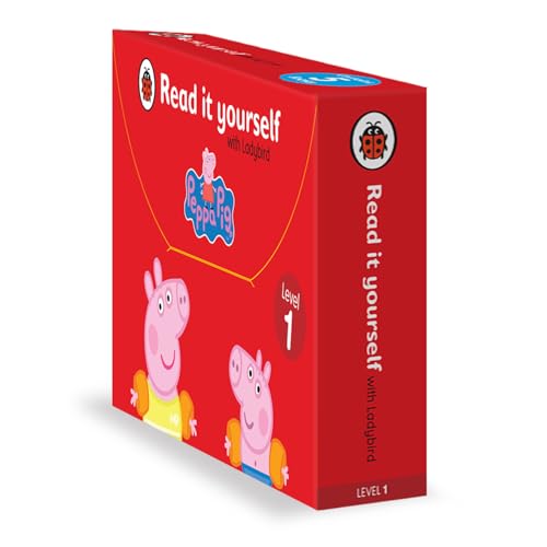 Peppa Pig Read It Yourself Tuck Box Level 1: 5 Books Tuck-Box Set (The Family Computer, Going Swimming, Fun at the Fair and More)