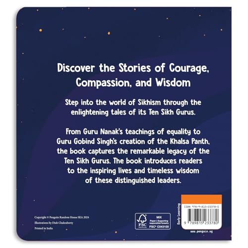 10 Sikh Gurus: Illustrated Stories of the Ten Sikh Gurus | Sikhism for Kids | Teachings, Values & Sikh History I Ages 3+ [Select Learning]