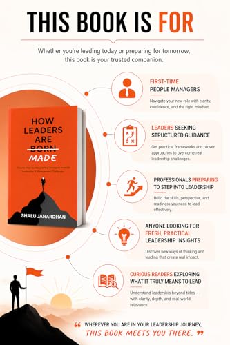 How Leaders Are Made: Discover thought-provoking techniques to tackle 14 Leadership & Management challenges