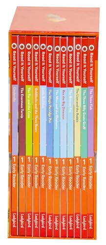 Read It Yourself with Ladybird: Early Readers Level 1: 12 Books Collection Box Set (Cinderella, The Three Billy Goats Gruff, Little Red Hen, The Enormous Turnip, The Fox and the Crow and More)