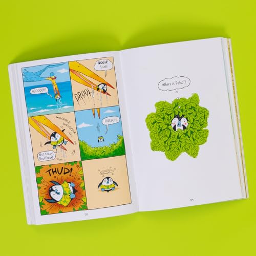 Pablo and Splash: The hilarious kids' graphic novel series about time-travelling penguins