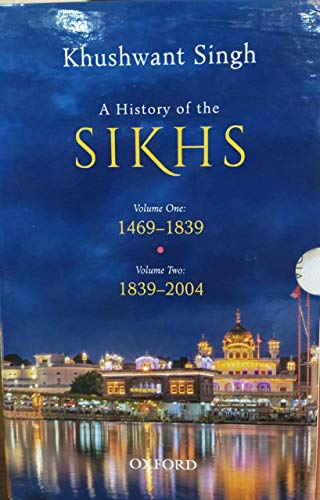 A HISTORY OF THE SIKHS VOL 1,2 BOX SET_C