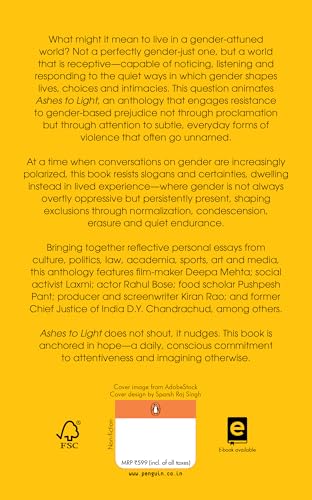Ashes to Light: Stories of Hope Towards Gender Justice | Essays on Feminism, Law and Social Change | Women’s Rights, Culture and Politics