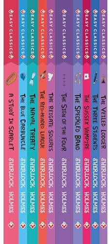 The Sherlock Holmes Children's Collection: (Series 1) Shadows, Secrets and Stolen Treasure (Easy Classics): 10 Book Box Set