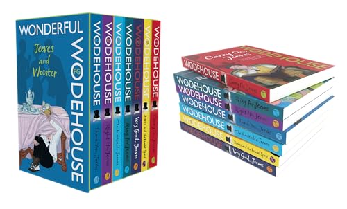 WONDERFUL WODEHOUSE: JEEVES AND WOOSTER 7 BOOKS BOXSET: The Inimitable Jeeves, Carry On, Jeeves, Thank you, Jeeves and more! | A Timeless Classic | Perfect Gift for Comedy Lovers!