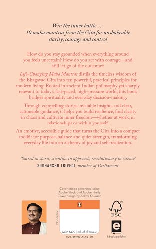 Life-Changing Maha Mantras: The Art Living the Gita by Sakshi Shree | Ancient Gita Wisdom for Modern Life, Purpose and Balance (Paperback)