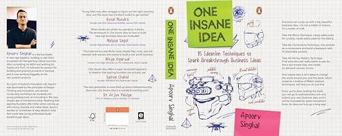 One Insane Idea: Fifteen Ideation Techniques to Spark Breakthrough Business Ideas | A Practical Guide to Innovation, Startups and Creative Thinking (Hardcover)