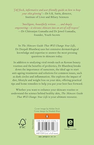 The Skincare Guide That Will Change Your Life: Dr Deepali Bhardwaj’s Practical Guide to Healthy Skin, Skincare Routines, and Long-Term Skin Health (Paperback)