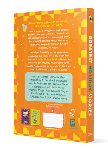 Greatest Holiday Stories Funny, Adventurous and Heartwarming Tales by India’s Beloved Children’s Authors | Ruskin Bond, Sudha Murty & More | Ages 9+ (Paperback)