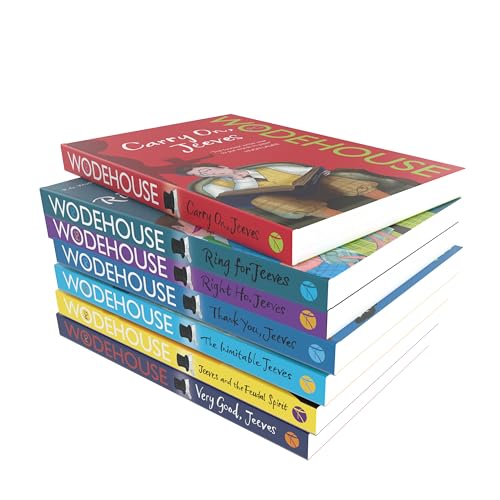 WONDERFUL WODEHOUSE: JEEVES AND WOOSTER 7 BOOKS BOXSET: The Inimitable Jeeves, Carry On, Jeeves, Thank you, Jeeves and more! | A Timeless Classic | Perfect Gift for Comedy Lovers!