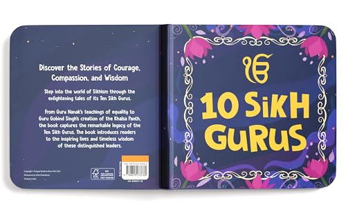 10 Sikh Gurus: Illustrated Stories of the Ten Sikh Gurus | Sikhism for Kids | Teachings, Values & Sikh History I Ages 3+ [Select Learning]
