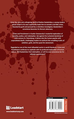 Crime and Punishment by Fyodor Dostoevsky [Premium Paperback] | Classic Novels | Author of The Idiot, Brothers Karamazov, Notes from the Underground & White Nights | Dostoevsky Books | Fiction Books