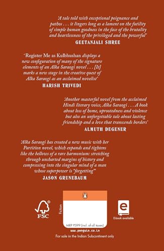 Register Me As Kulbhushan: A Novel (Paperback)