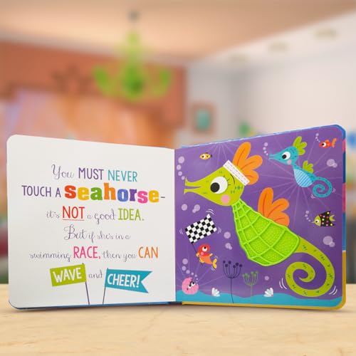 BOARD BOOK NEVER TOUCH A SHARK (Board book)