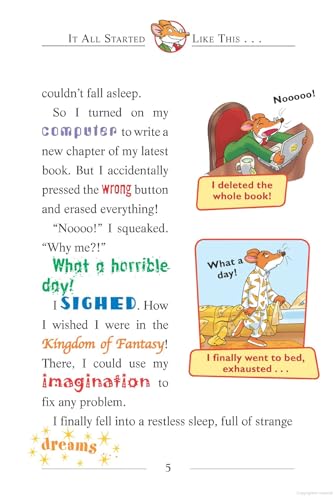 GERONIMO STILTON AND THE KINGDOM OF FANTASY #09: THE WIZARDS WAND