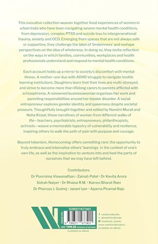 Homecoming: Mental Health Journeys of Resilience, Healing and Wholeness