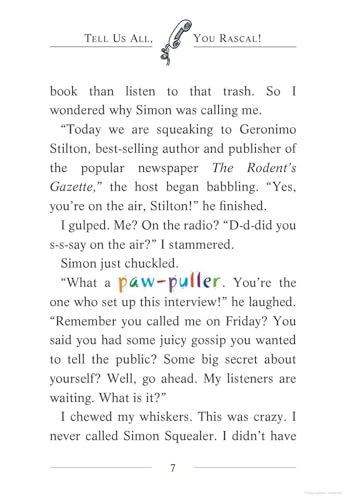 GERONIMO STILTON #06 PAWS OFF CHEDDARFACE!: 6
