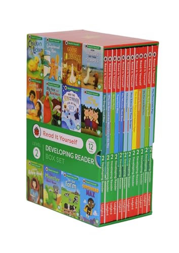 Read It Yourself with Ladybird: Developing Readers Level 2: 12 Books Collection Box Set (The Three Little Pigs, The Gingerbread Man, Little Red Riding Hood, Sleeping Beauty and More)