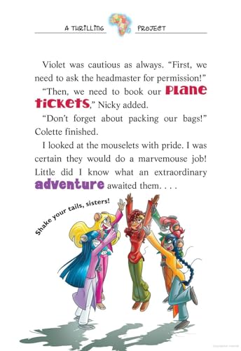 Thea Stilton #17 Thea Stilton And The Journey To The Lions Den: A Geronimo Stilton Adventure