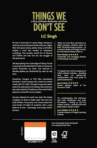 Things We Don’t See: From Chasing Butterflies and Stories of Ghosts to Navigating Corporate Boardrooms and Global Strategy | A Memoir by LC Singh