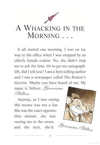 GERONIMO STILTON #06 PAWS OFF CHEDDARFACE!: 6