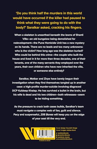 206 Bones: An Inspector Saralkar Mystery